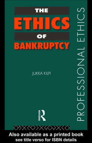 The Ethics of Bankruptcy (Professional Ethics)