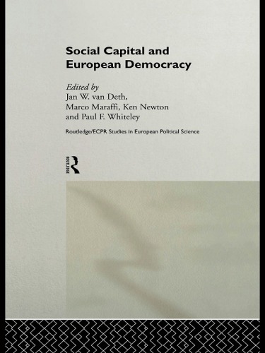 Social Capital and European Democracy