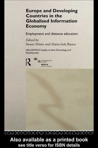 Europe and Developing Countries in the Globalized Information Economy: Employment and Distance Education