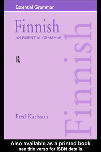 Finnish: An Essential Grammar