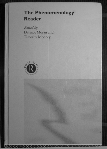 The phenomenology reader