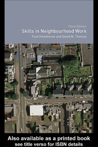 Skills in Neighbourhood Work, 3rd Edition