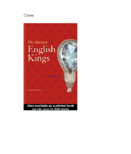 The Earliest English Kings