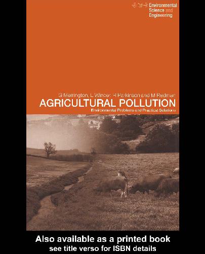 Agricultural Pollution Problems and Practical Solutions