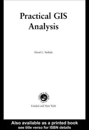 Practical GIS Analysis
