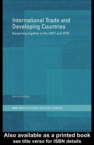 International Trade and Developing Countries: Bargaining Coalitions in GATT and WTO