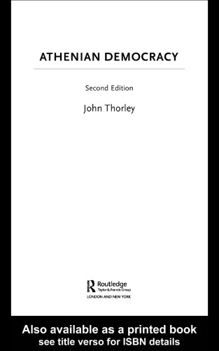 Athenian Democracy (Lancaster Pamphlets) (2004)