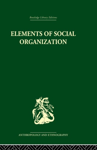 Elements of social organization