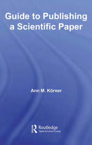Guide to publishing a scientific paper
