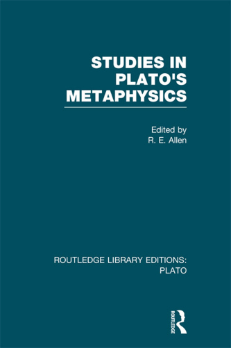 Routledge Library Editions: Plato