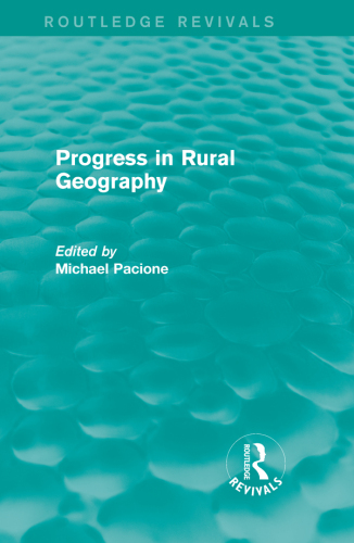 Progress in Rural Geography