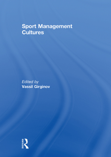 Sport Management Cultures
