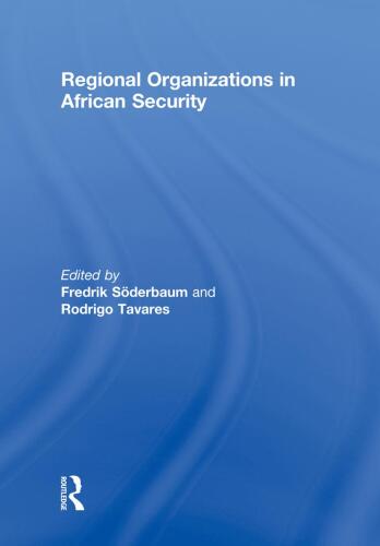 Regional Organizations in African Security