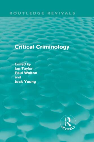 Critical Criminology
