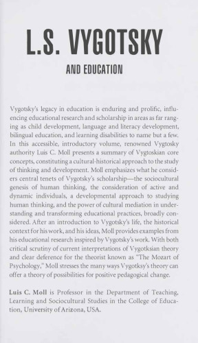 L. S. Vygotsky and Education