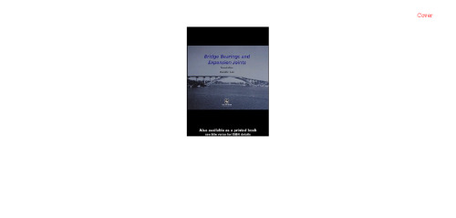 Bridge Bearings and Expansion Joints, Second Edition