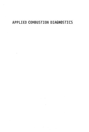 Applied Combustion Diagnostics
