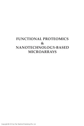 Functional Proteomics and Nanotechnology-Based Microarrays