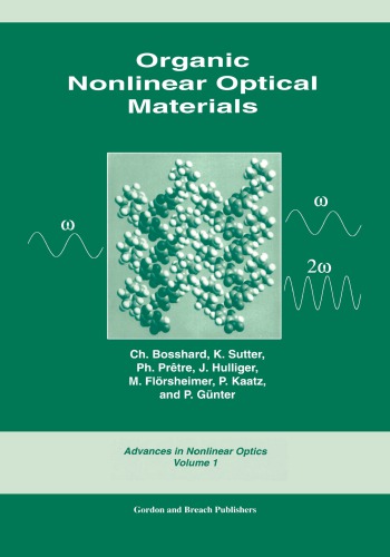 Organic nonlinear optical materials
