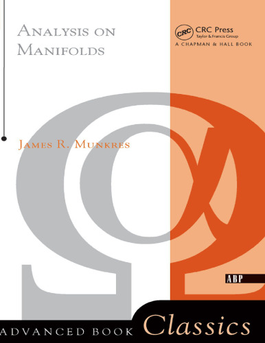 Analysis on Manifolds