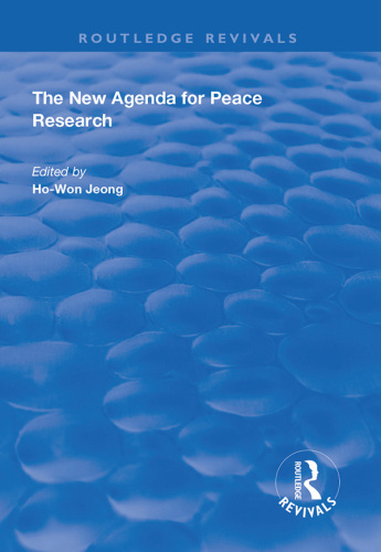 The New Agenda for Peace Research