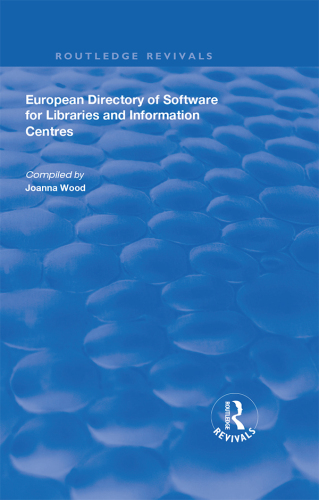 European Directory of Software for Libraries and Information Centres