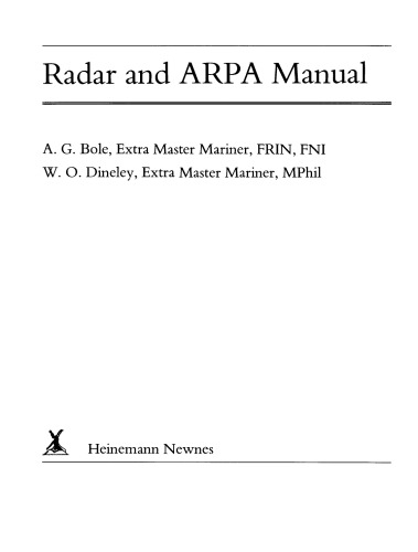 Radar and ARPA Manual