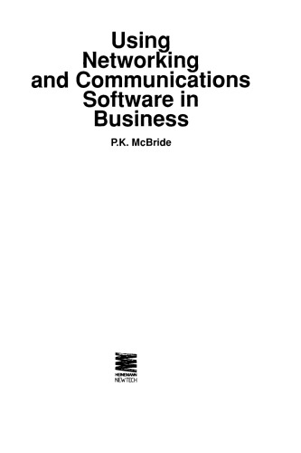 Using Networking and Communications Software in Business