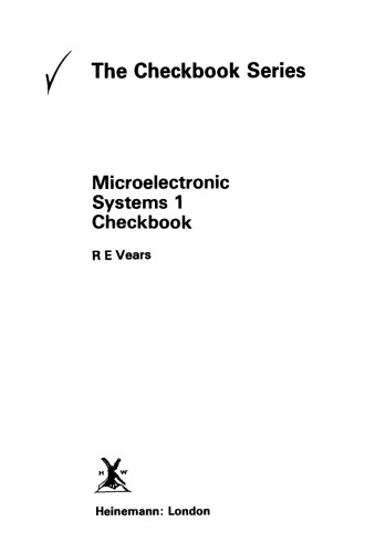 Microelectronic Systems 1 Checkbook. The Checkbook Series