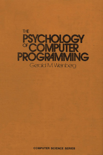Psychology of computer programming