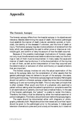 Forensic Pathology