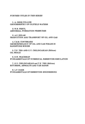 Compaction and Fluid Migration Practical Petroleum Geology