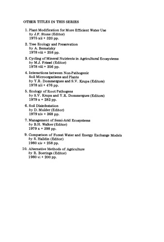 Management and Analysis of Biological Populations