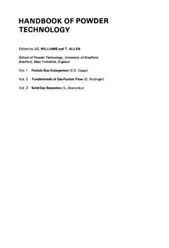 Fundamentals of Gas–Particle Flow
