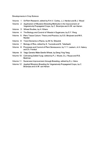 Applied Mutation Breeding for Vegetatively Propagated Crops