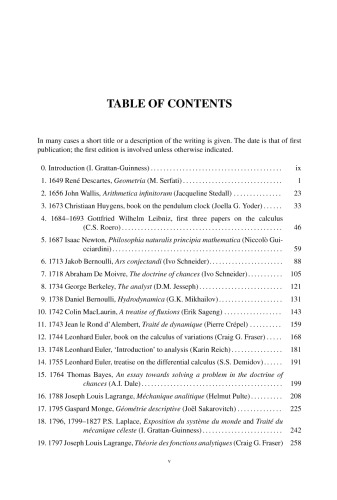 Landmark Writings in Western Mathematics 1640-1940