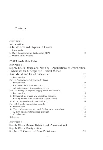 Supply Chain Management: Design, Coordination and Operation