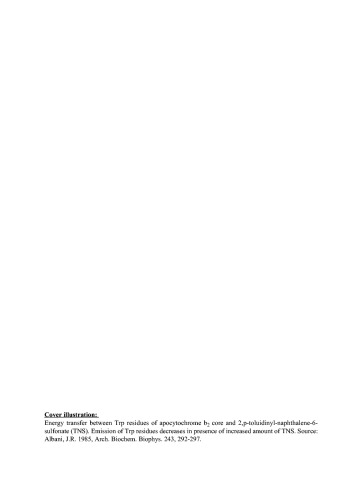 Structure and Dynamics of Macromolecules Absorption and Fluorescence Studies