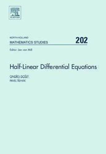Half-Linear Differential Equations