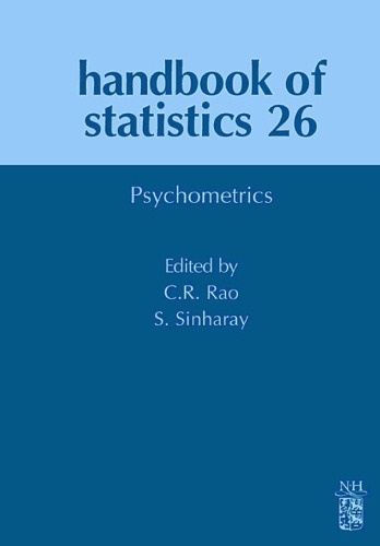 Handbook of Statistics 26: Psychometrics