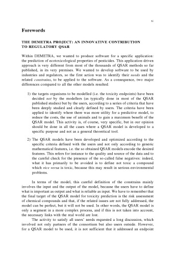Quantitative Structure-Activity Relationships (QSAR) for Pesticide Regulatory Purposes