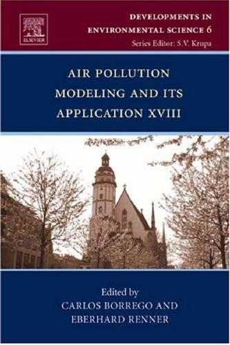 Air Pollution Modeling and Its Application XVIII