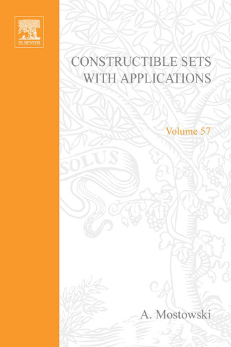 Constructible Sets with Applications