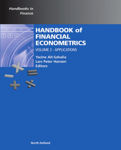 Handbook of financial econometrics. Volume 2, Applications