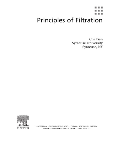 Principles of Filtration