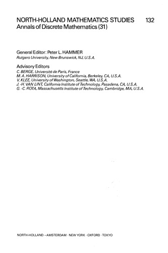 Surveys in Combinatorial Optimization