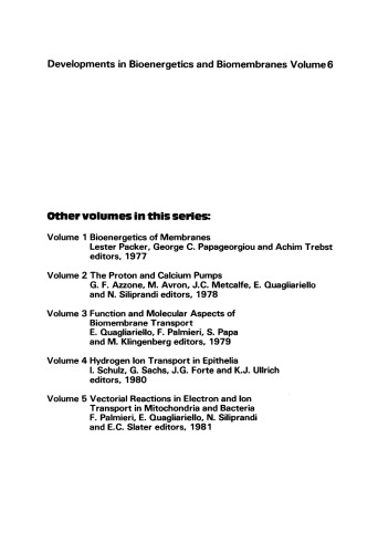 Structure and Function of Membrane Proteins. Proceedings of the International Symposium on Structure and Function of Membrane Proteins Held in Selva Di Fasano (Italy), May 23–26, 1983