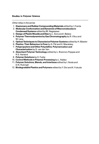 Solvent Crazing of Polymers