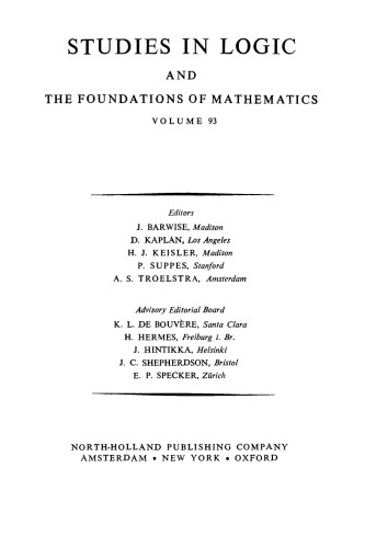 Foundational Studies Selected Works