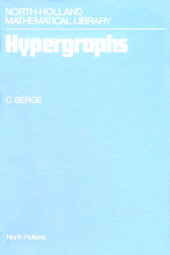 Hypergraphs: combinatorics of finite sets